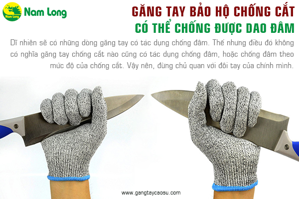 5 sai lầm khi sử dụng găng tay bảo hộ chống cắt