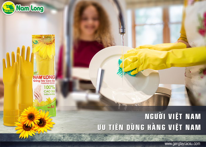 dụng cụ nhà bếp- găng tay cao su