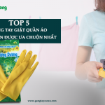 Top 5 găng tay cao su giặt quần áo bình dân được ưa chuộng nhất