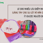 Vì sao nhiều ưu điểm nhưng găng tay cao su lót nỉ Hàn quốc ít được dùng?