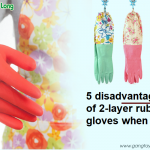 5 disadvantages of 2-layer rubber gloves when using