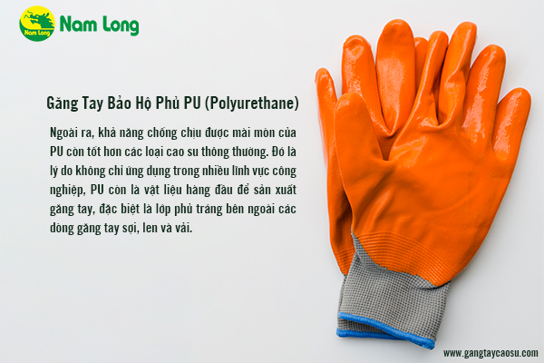 găng tay bảo hộ phủ pu