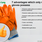 7 advantages which only rubber gloves possess