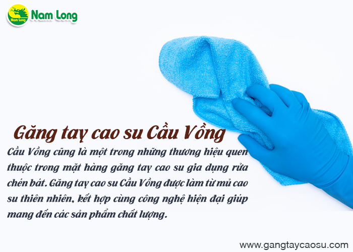 Găng tay cao su Cầu Vồng