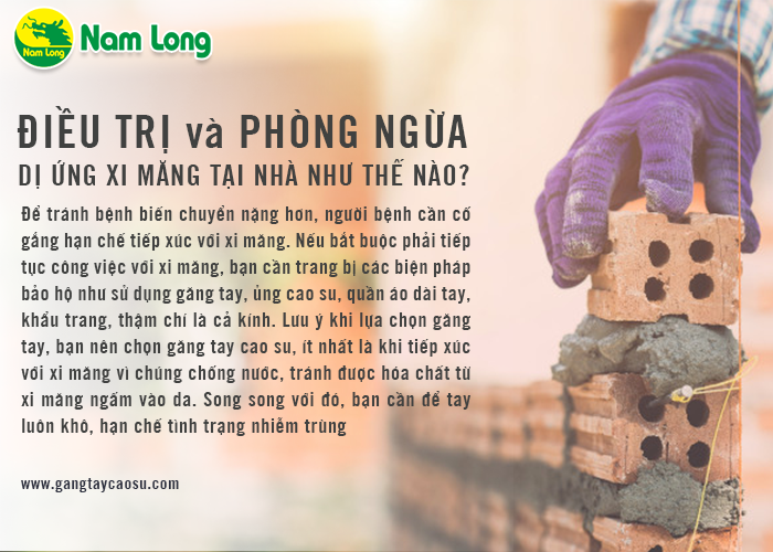 hướng dẫn điều trị dị ứng xi măng ngay tại nhà rất hiệu quả