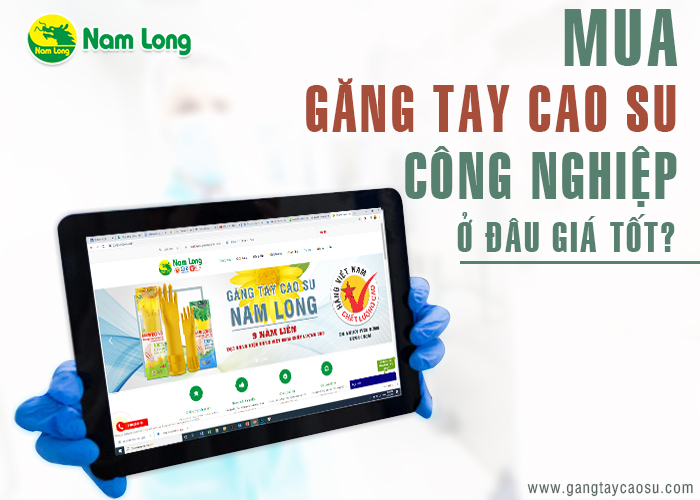 Mua găng tay cao su công nghiệp ở đâu giá tốt-1