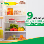 9 mẹo cực hay để tủ lạnh nhà bạn luôn sạch, thơm