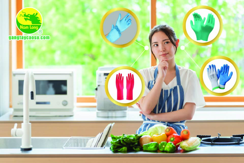 Lựa chọn găng tay phù hợp giúp công việc làm bếp trở nên dễ dàng hơn