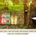 Găng tay cao su bảo hộ Nam Long 100% cao su thiên nhiên